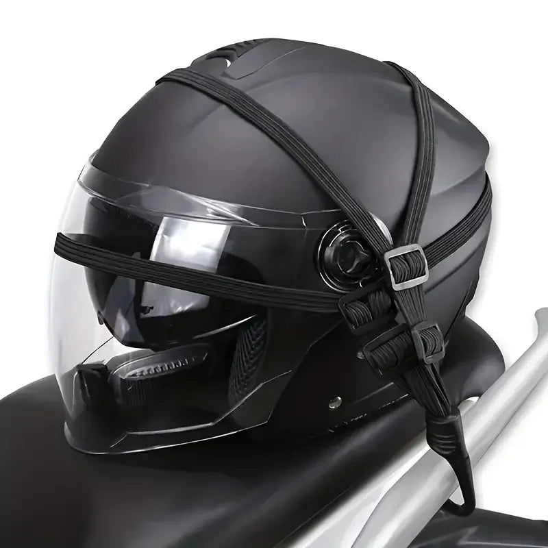 Malla Elástica para Moto – Red de Sujeción para Casco y Equipaje