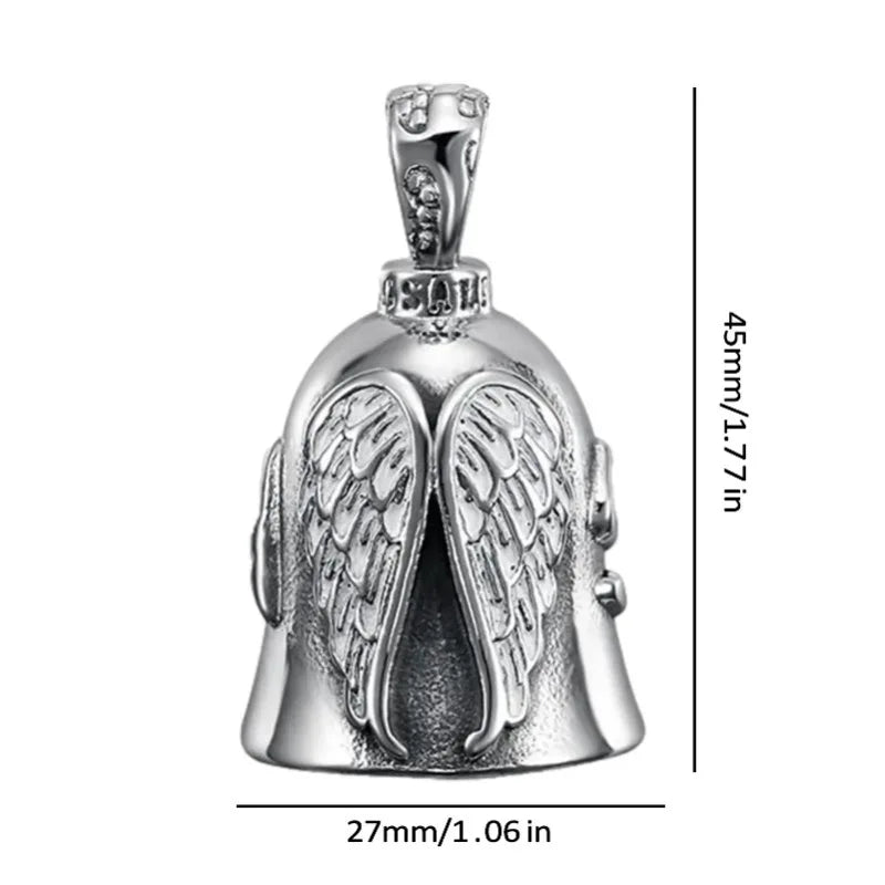 Campana para Moto Estilo Angel Guardian – Accesorio Decorativo