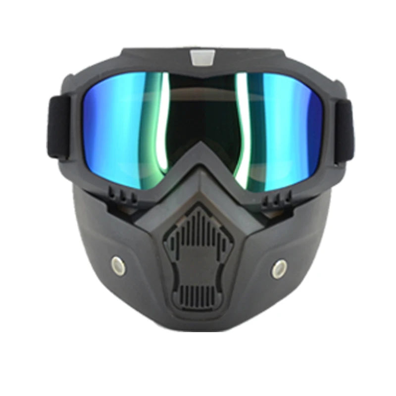 Gafas de Moto Off‑Road con Máscara – Estilo Motocross