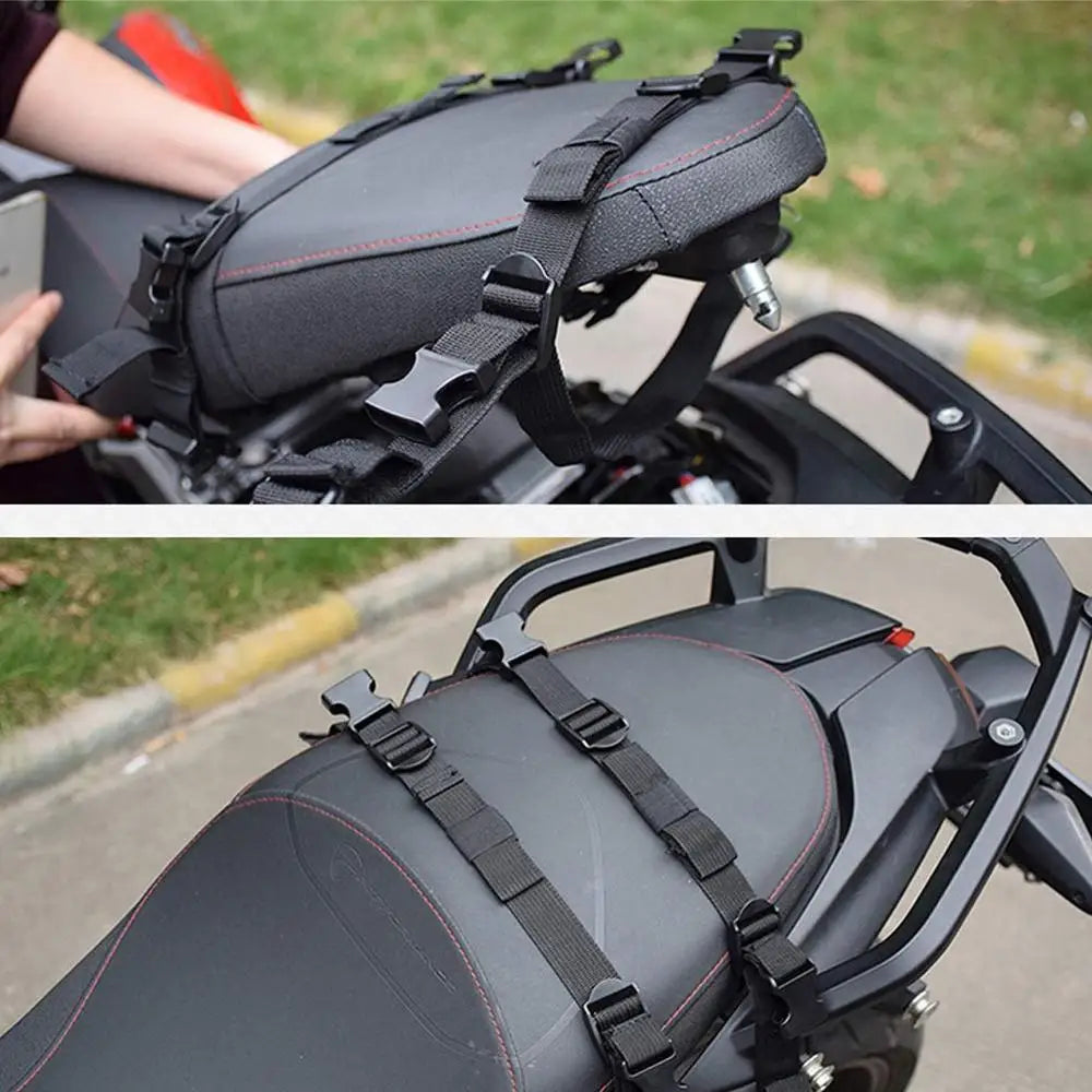 Par de Alforjas Blandas para Moto – Equipaje Lateral con Protector de lluvia