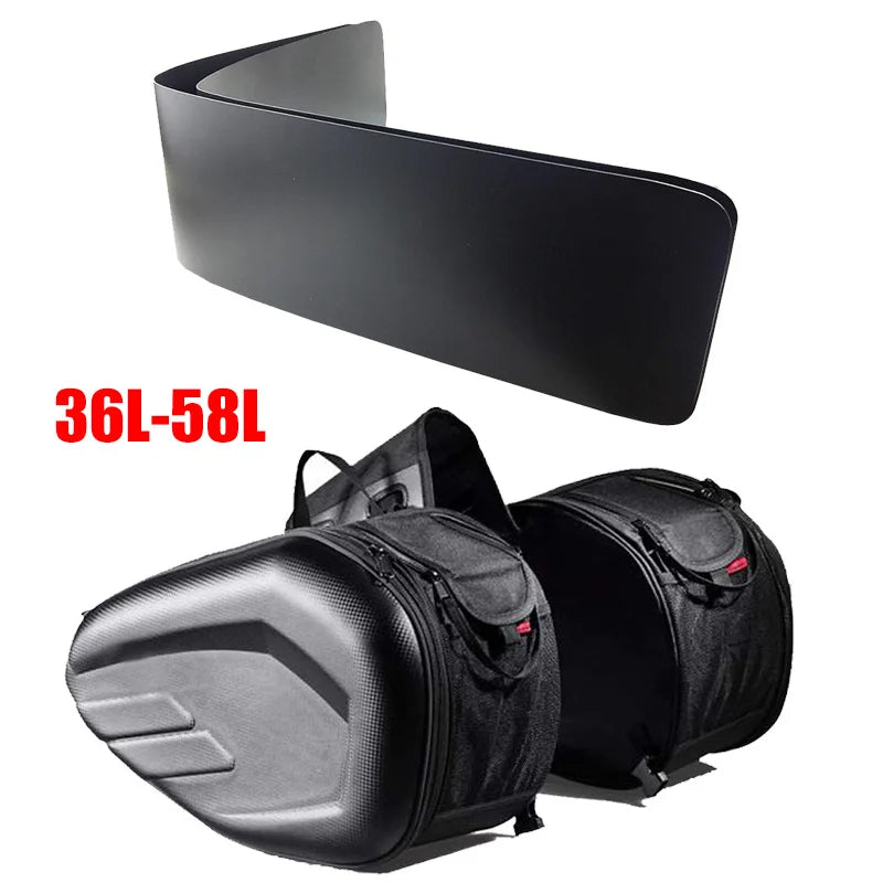 Par de Alforjas Blandas para Moto – Equipaje Lateral con Protector de lluvia