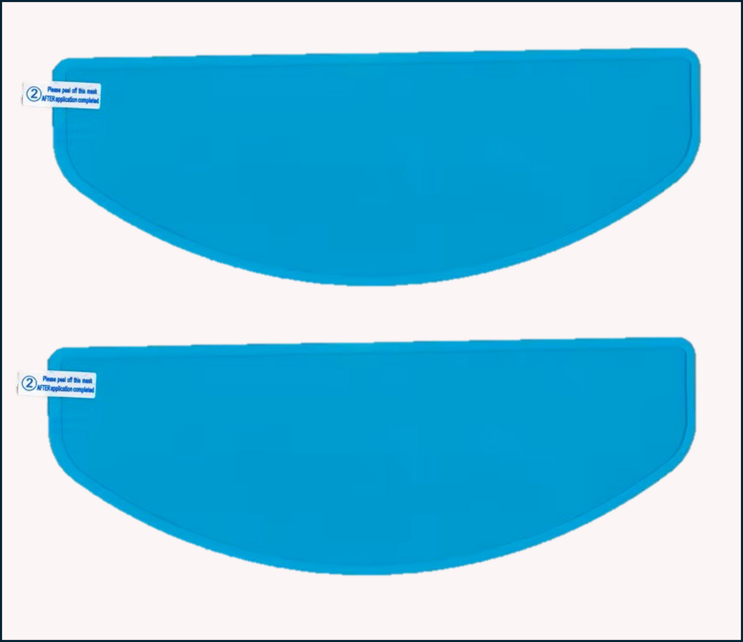 Lámina Antiempañante para Visera de Casco – Accesorio para Moto