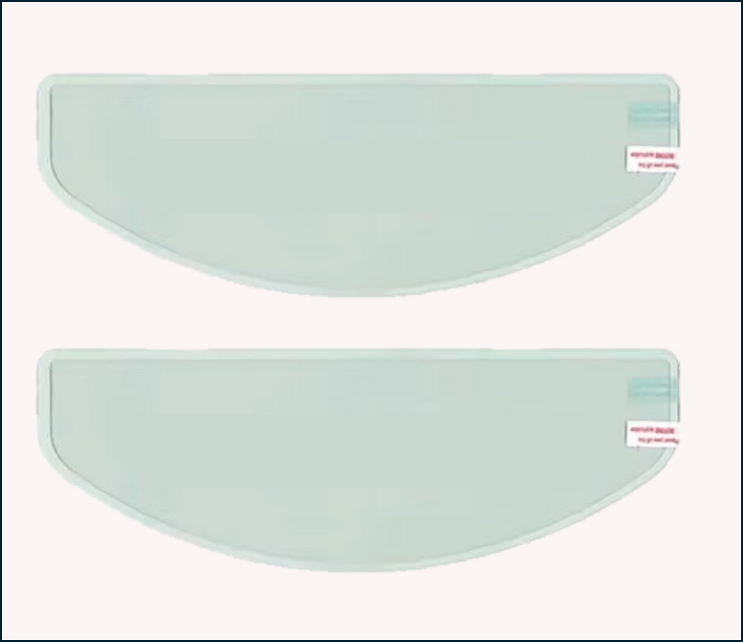 Lámina Antiempañante para Visera de Casco – Accesorio para Moto