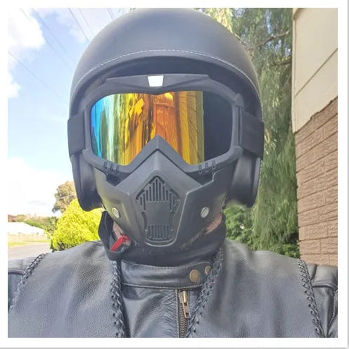 Gafas de Moto Off‑Road con Máscara – Estilo Motocross