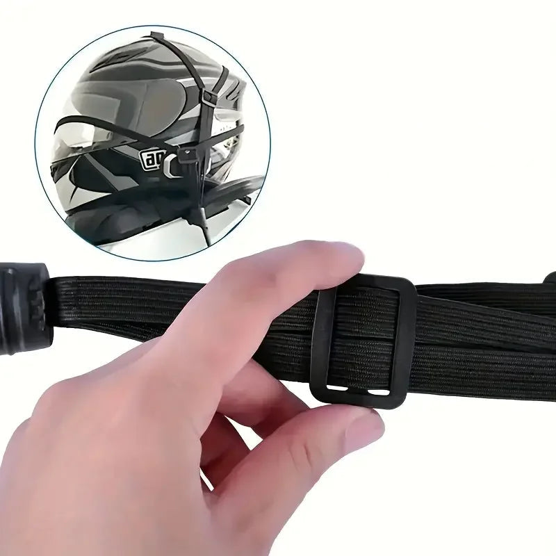 Malla Elástica para Moto – Red de Sujeción para Casco y Equipaje