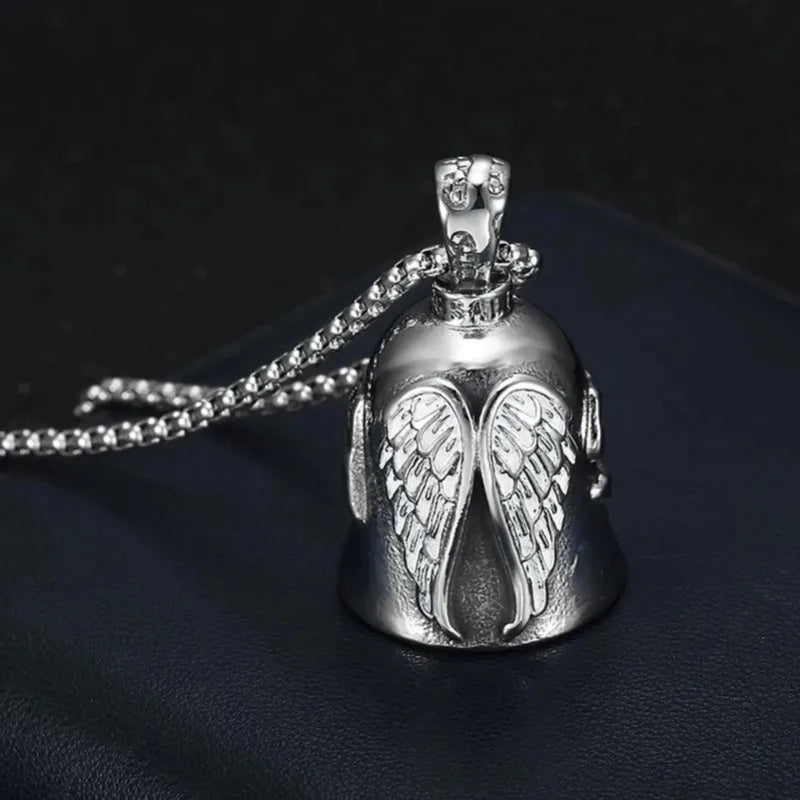 Campana para Moto Estilo Angel Guardian – Accesorio Decorativo